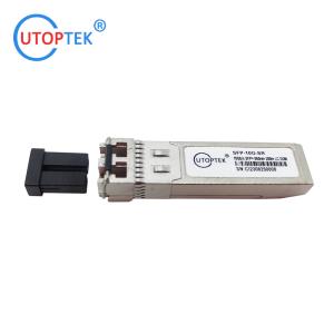 Quality China Manufacturer 10G SFP+ SR MM 850nm 300m Duplex LC DDM sfp 10G MM module for Cisco/Huawei/HP price wholesale