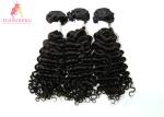 Double Drawn Deep Wave Peruvian Human Hair 150% Density No Smell