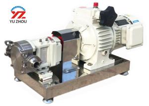 Heat Jacketed Rotary Lobe Pump With Stepless Speed Regulator 3RP Series