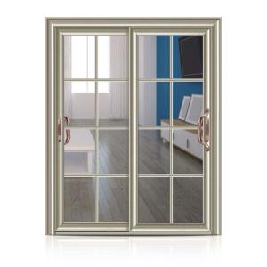 Quality Customized Aluminium Frame Glass Door Waterproof For Top Grade Village House wholesale
