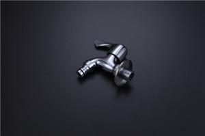 Quality Mixer Washing Clean Tap Outdoor Water Faucet , Bathroom Brass Wall Mount Faucet wholesale