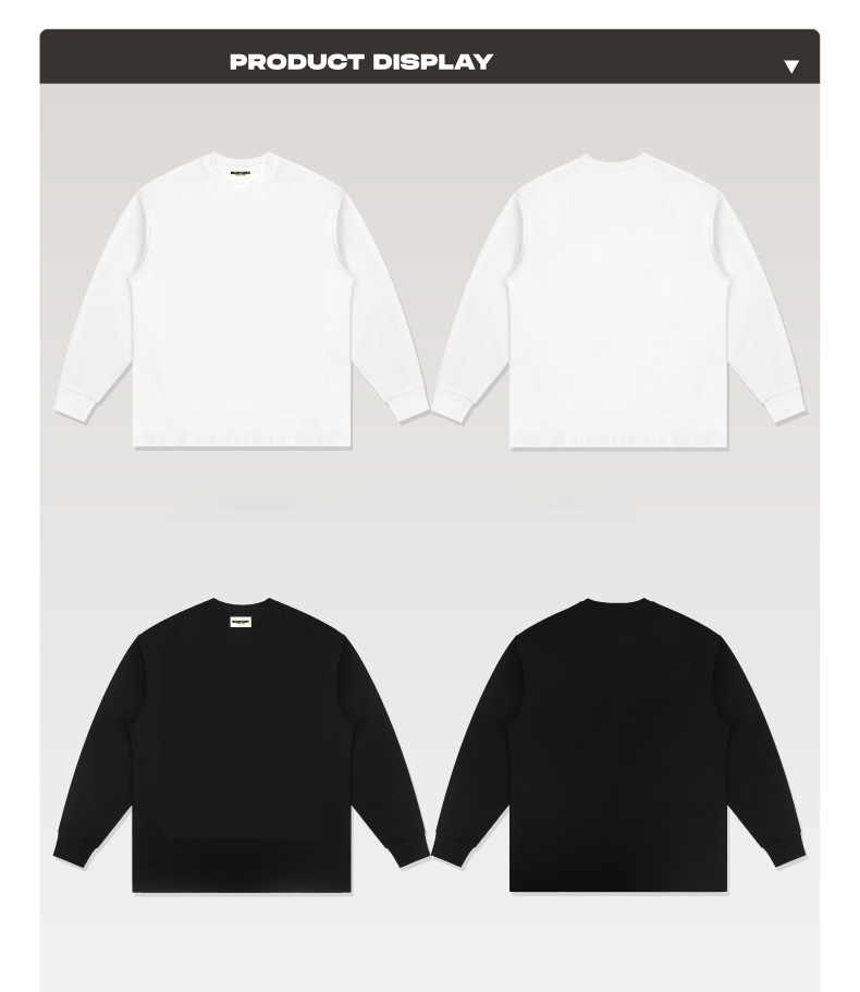 100% Cotton Fabric Fashionable Mens Oversized T-shirts for Streetwear Crew Neck Tees