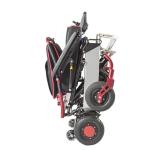 Aluminum Alloy Disabled Lightweight Folding Power Wheelchair