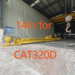 0.4 Cbm 0.6 Cbm Digging Bucket Included Excavator Long Boom CAT320