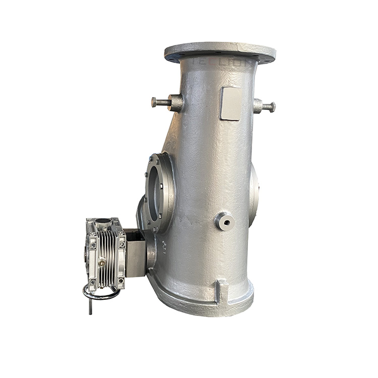 DN200 Diverter Gate Actuator valve For Gravity Flow Material Control
