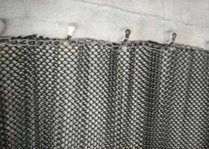 Quality Aluminum Alloy Metal Cascade Coil Drapery Chain Link Curtain Wall CE Approved wholesale