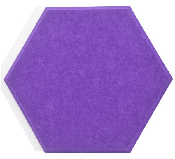 Wholesale Supplier Hexagon Polyester Fiber Customized Acoustic Panels Sound