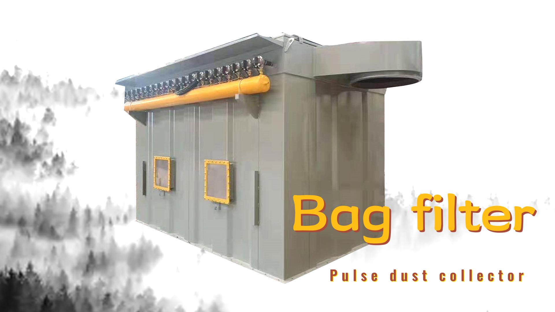 320 Filter Area Industrial Dust Collector for Sand Blasting in Energy Mining Operations