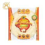 OEM Logo 0.5kg 250g Plastic Packaging For Breads Tortilla Wraps Custom Heat Seal
