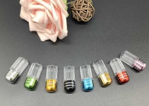 Quality Polypropylene 1g Small Plastic Capsules ISO9001 Clear Pill Bottles wholesale