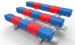 Steel Structure Sports Venue Comprehensive Design Football With Seating