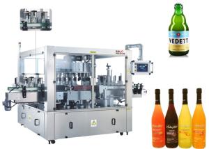 Quality High Production Wine / Beer Bottle Labeling Machine , Round Bottle Labeler wholesale