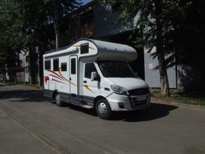 Quality Multifunction EuroIII Motor Home Caravan Camper Van With Bathroom wholesale