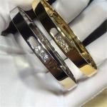 diamonds bracelet 18kt gold with yellow gold or white gold