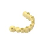Transparent Biocompatible Resin Temporary Restorations Dental Resin 3d