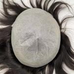 0.02-0.03mm ultra thin skin 100% human hair replacement human hair toupee hair