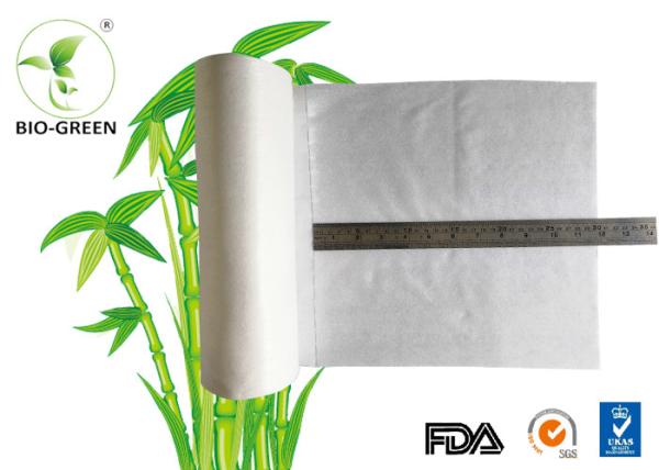 Compost Bamboo Inserts For Cloth Nappies , Non - Chlorine Bamboo Disposable