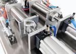 Semi Automatic Glass / PET Bottle Water Filling Machine For Honey