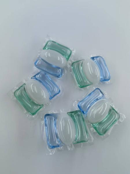 Cheap 3 In 1 High Efficiency Stain Removal Anti Bacterial Deep Cleaning Laundry Detergent Capsules for sale