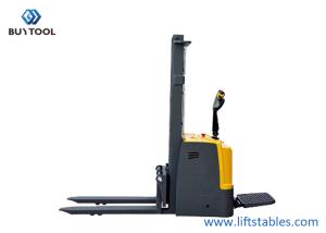 Quality Alloy Steel 2000kg Fully Powered Hydraulic Stacker Electric Pallet Stacker Truck wholesale