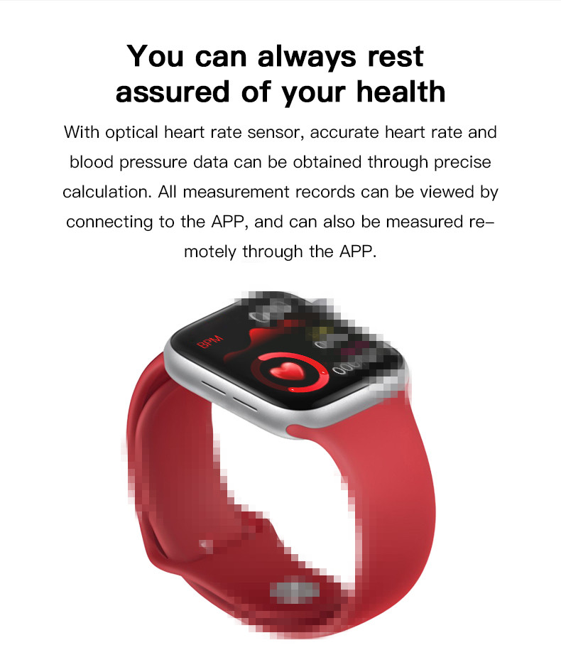 BT X6 W34 W26 W46 W26+ W34+ T500 Smart Watch Heart Rate Sensor Nfc