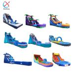 Inflatable Safari Park Bouncy Slide / PVC Inflatable Elephant Bouncer Colourful
