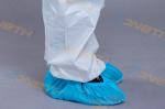 Eco Friendly Blue Slip Resistant Disposable Shoe Protectors