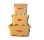 660L Large Rotomolded Fish Box Good Thermal Insulation Effect