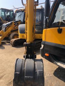 Quality Komatsu Mini PC55MR Used Excavator Machine 0.25m3 Bucket 2015 Year Yellow Color wholesale