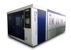 Quality Sheet Metal Laser Cutting Machine 6000W YASKAWA Servo Motor And Drivers wholesale
