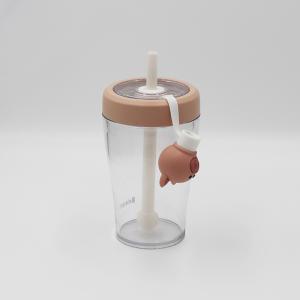 Quality BPA Free Plastic Straw Water Bottle Recommended below 55 Degree wholesale