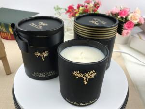 Quality Gold Stamping Perfume Scented Candles Customized Fragrance For Home Decoration wholesale