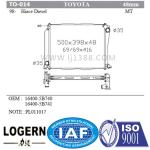 Direct Flow Japan Car Automotive Radiator For Toyota Hiace Diesel 98