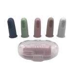 Silicone Infant Finger Toothbrush 20 X 9mm Soft Friendly For Babies