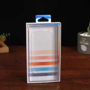 Quality PMS Printing Cell Phone Clear PVC Packaging Box Matte Varnishing wholesale