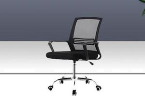 Quality Black High Back Ergonomic Armrest Rotating Computer Chair wholesale