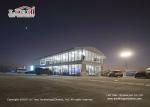 1000 People Arch Double Decker Marquee Tent With Glass For Sports Event