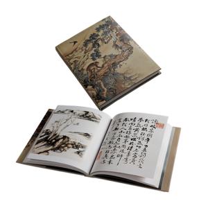 Quality Offset Hardcover Book Printing Cotton Fabric Cover Material With Sleeve wholesale