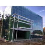 Aluminum PVDF 1500 X 3000mm Curtain Wall Windows