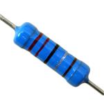 1W 2W 3W Metal film Resistance 0.22R 1% Five color ring resistor Spot supply