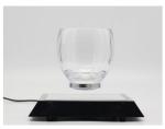 360 Rotating magnetic levitation Cocktail Glass cup display stands