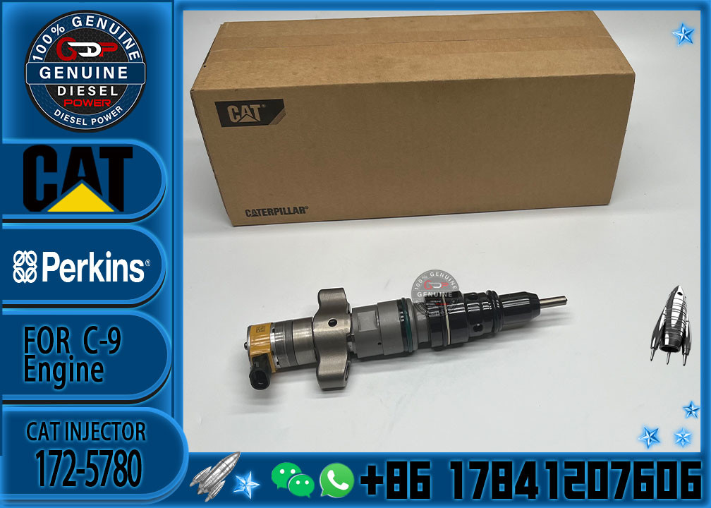 Diesel Engine Fuel Injector 172-5780 1725780 For Excavator C-9 200B 320B 3116 3114 330D 336D E336D E330D