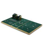Dark Green Suede Luxury Jewelry Tray Pendant Earring Bangle Necklace Storage