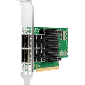 China Mellanox MCX653106A-ECAT  InfiniBand HDR 100GbE QSFP56 PCIe Adapter NIC on sale