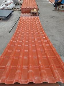 Quality Other Chemical Materials PVC Teja Espanola Plastic Roofing Sheet Spanish PVC Roof Tile for Residential House Villa wholesale
