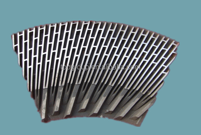 Multi-Alloy Cast Iron 54" Grind Segment for Wood Chip Defiberator Refiner