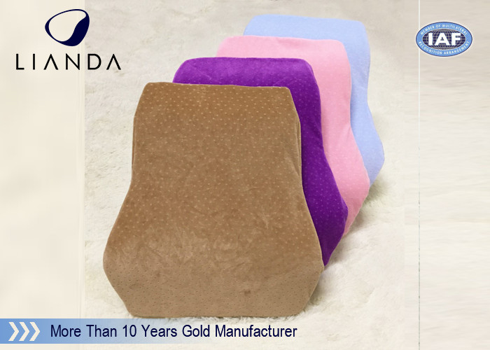 Reduces Pressure Seat Memory Foam Back Cushion , Car Seat Cushion For Short Driver