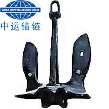 Quality Black Painted With IACS Cert. Marine US Navy Type Stockless Anchor wholesale