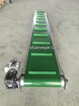 Inclined Belt Conveyor with baffles