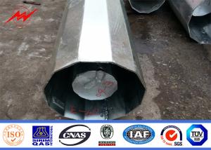 Quality Hot Dip Galvanized 17M Electric Steel Tubular Pole Gr50 Transmission Line Poles wholesale